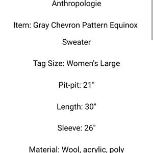 Anthropologie Sweaters - Angel of the North Equinox Chevron Cardigan Anthropologie Sweaters - Angel of the North Equinox Chevron Cardigan